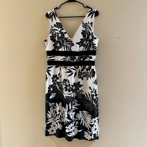 Black and White Dress